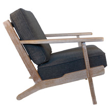 Shan Oak Wood Armchair